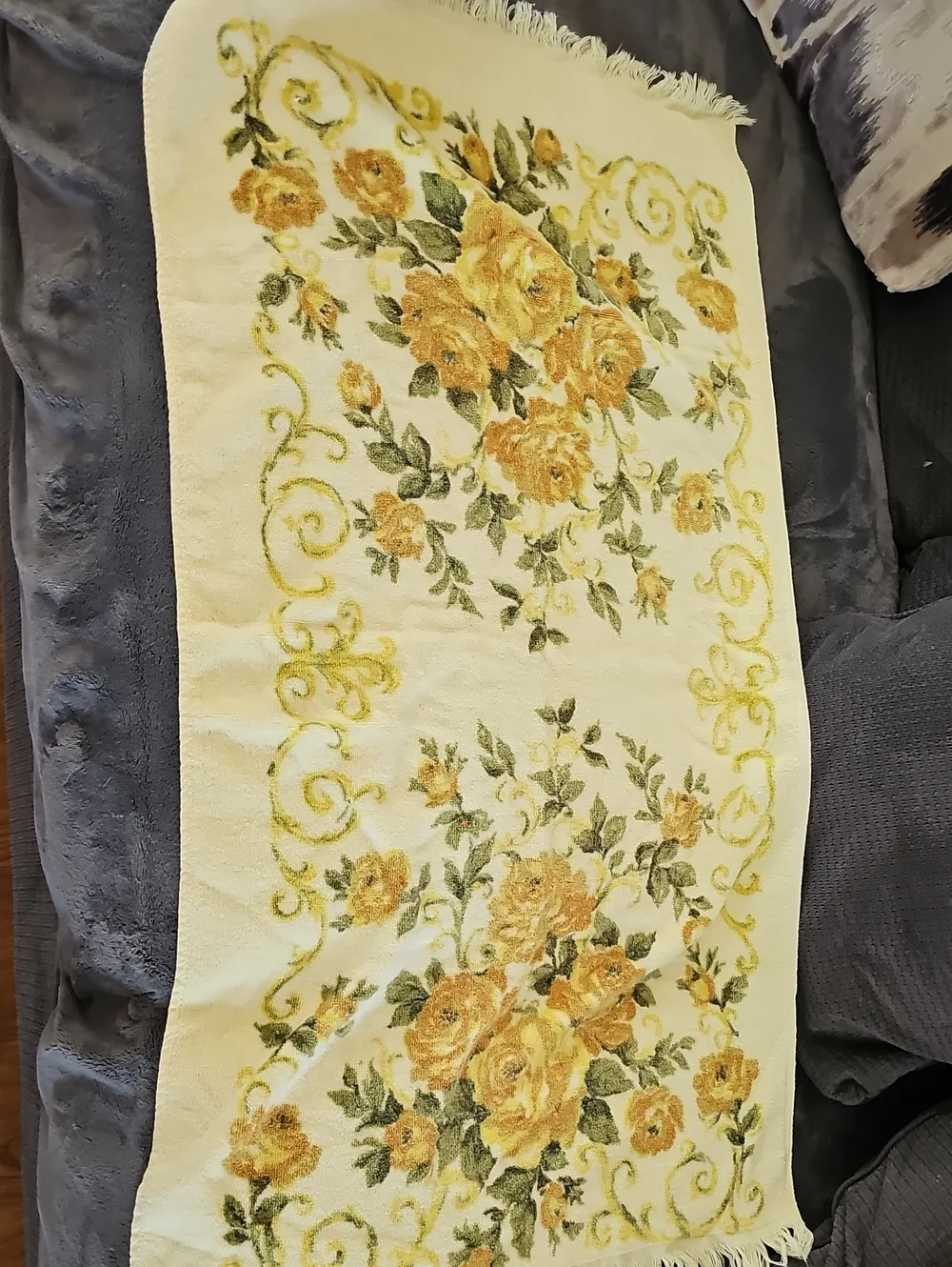 Vintage CANNON Towel AND washcloth Lot